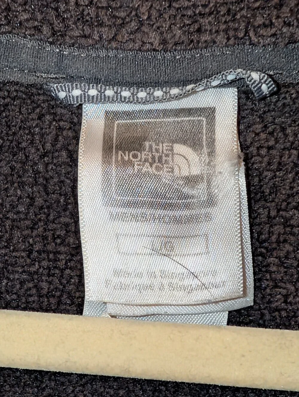 The North Face Men's Fleece 1/4 Zip Pullover Jacket Size L Charcoal Grey